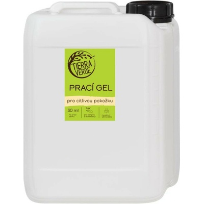 Tierra Verde Prací gel z mýdlových ořechů pro citlivou pokožku 5 l