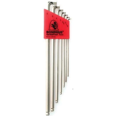 Bondhus SBLX7MB 16792 Kľúč L 1.5-6 mm imbus s guličkou 7- dielna sada