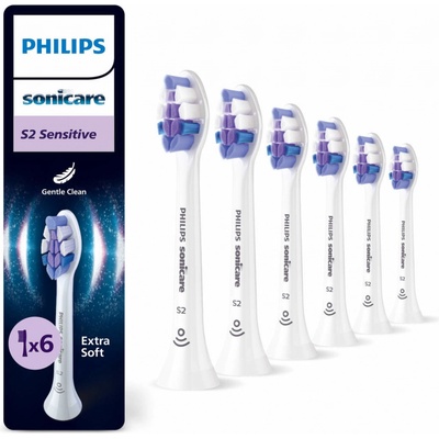 Philips Sonicare Sensitive HX6056/87 6 ks