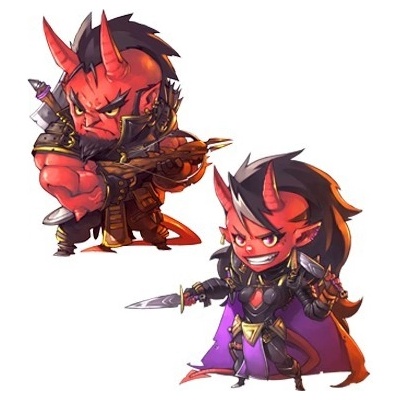 Cool Mini Or Not Arcadia Quest: Viola & Crash