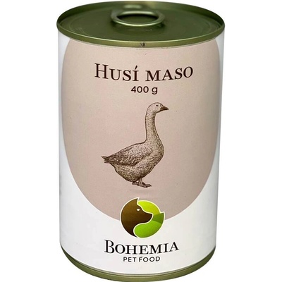 Bohemia Pet Food Husacie mäso vo vlastnej šťave 400 g