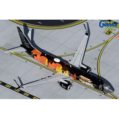 Gemini B737-990ERWL Alaska Airlines UNCFEducation can change the World 1:400