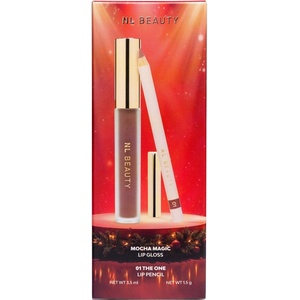 NL Beauty КОМПЛЕКТ NL BEAUTY Lip Kit Christmas Lip Pencil 01 + Mocha Magic Комплект дамски