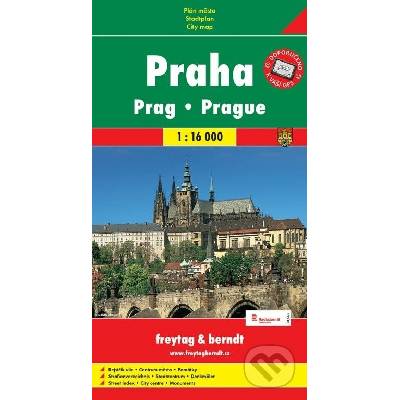 Praha 1:16 000 městský plán