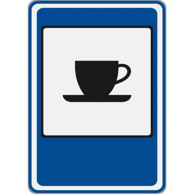 Dopravní značka IJ11b Občerstvení