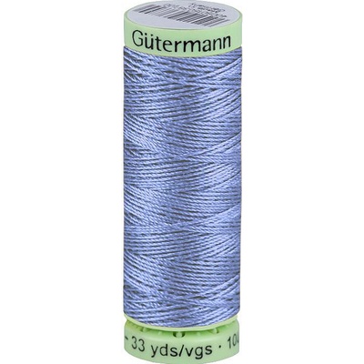 Stoklasa Polyesterové nitě Gütermann Jeans návin 30 m Balení: 1 ks, Varianta: 143 modrá jemná 143 modrá jemná