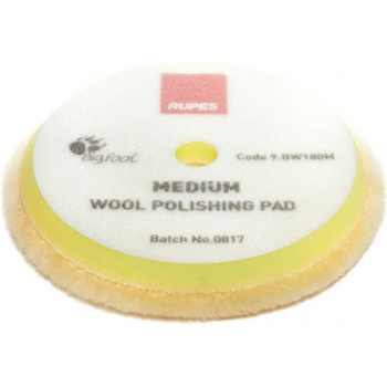 Rupes Pad Wool MEDIUM 180 mm