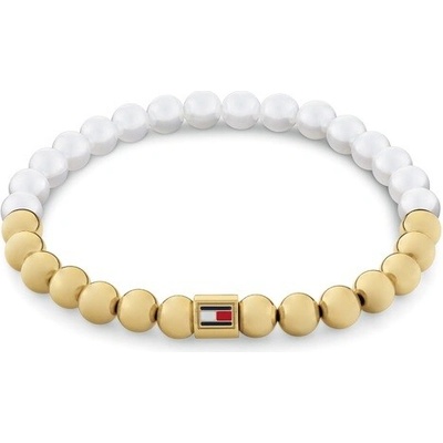 Tommy Hilfiger Korálkový náramek s umělou perlou Semi-Precious Beads 2780962
