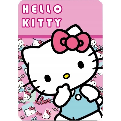 Innap Detská deka Mister License ružová Hello Kitty