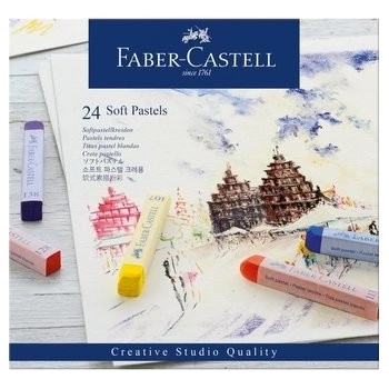 Faber Castell Creative Studio, suché pastely 24 ks 128324