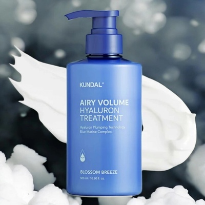 KUNDAL AIRY VOLUME HYALURON SHAMPOO Hydratační šampon pro objem vlasů 500 ml BLOSSOM BREEZE