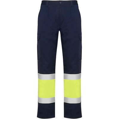 Roly Naos Letné nohavice Hi Viz HV9300 Navy Blue