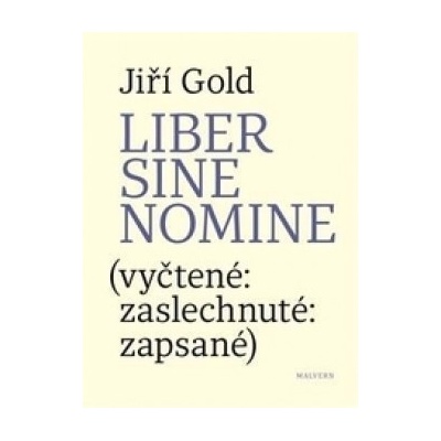 Liber sine nomine