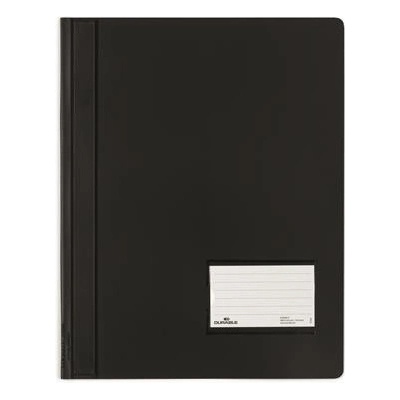 DURABLE Desky s rychlovazačem, černá, A4, extra silná, široká