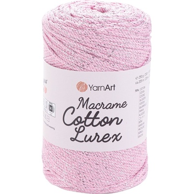 YARNART Macrame Cotton Lurex 2 mm 205 m 732 юта (Macrame Cotton Lurex 732)