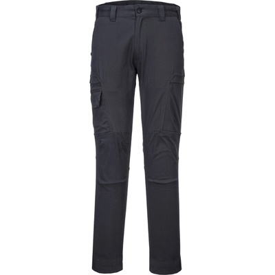 Portwest KX3 CARGO T801 / Еластичен панталон, slim fit - метално сив UK 34/EU 50 (T801MGR34)