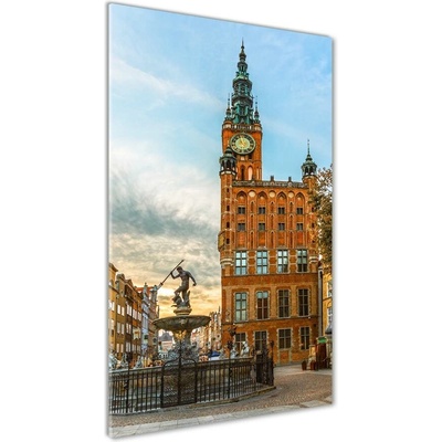 Vertikálny foto obraz fotografie na skle Gdaňsk Poľsko 50x100 cm