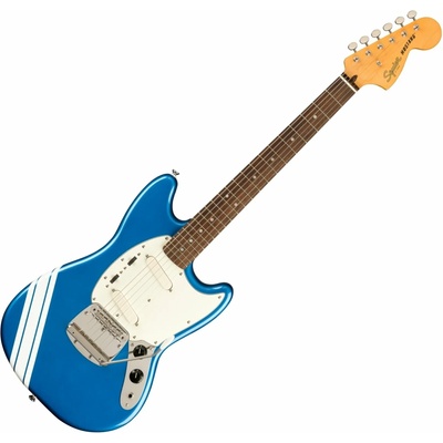 Squier FSR 60s Competition Mustang Classic Vibe LRL Lake Placid Blue-Olympic White Stripes