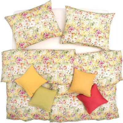 SCANquilt Obliečky satén Design spring dream pestrá 140x200 70x90