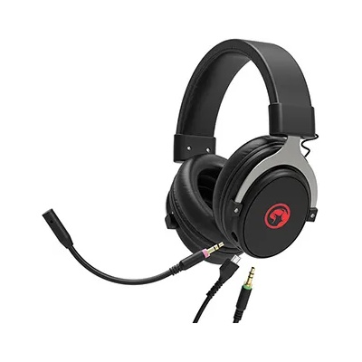 Marvo HG9052, slúchadlá s mikrofónom, ovládanie hlasitosti, čierna, červeno podsvietená, USB 7.1 (v QMMWM52UGB00