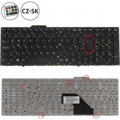 Sony Vaio PCG-81314L klávesnice
