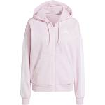 Adidas Essentials fleece 3-stripes full-zip hoodie w s