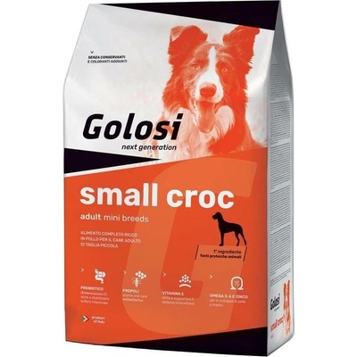 Golosi Adult Dog Small Croc 7,5 kg