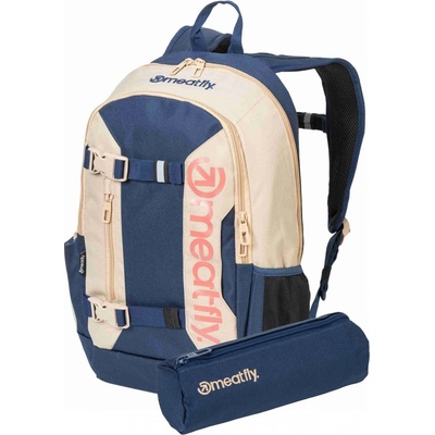 Meatfly Basejumper Beige / Sea Písková 22 l