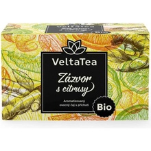 Velta Tea Bylinný čaj VeltaTea zázvor s citrusy bio 20 x 2 g