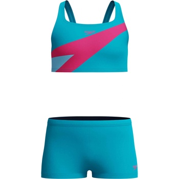 Speedo Бански 2 части girls hyperboom butterfly back 2pc