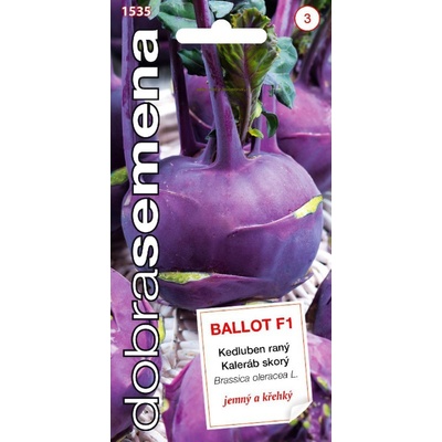 DOBRASEMENA Kaleráb modrý Skorý BALLOT F1