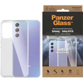 Panzer Гръб PanzerGlass Hard Case за Samsung Galaxy A34 5G - Прозрачен