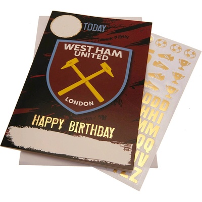 Fan-shop Blahopřání WEST HAM UNITED Stickers