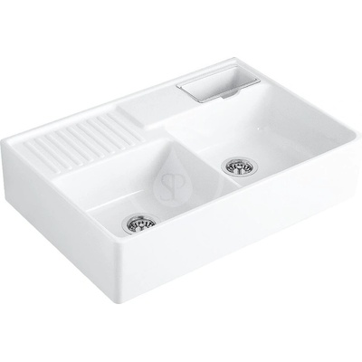 Villeroy & Boch Keramický drez 632391R1 alpská biela