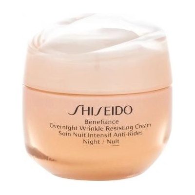 Shiseido Benefiance Overnight Wrinkle Resist Cream nočný krém proti vráskam 50 ml