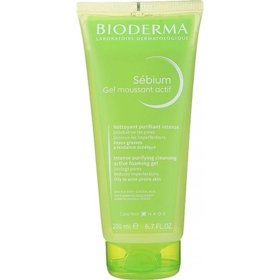 BIODERMA Sebium Intense Purifying почистващ гел за мазна кожа за жени 200 мл