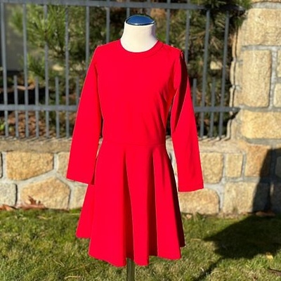 ObleCzech šaty Lili kolová sukně červená