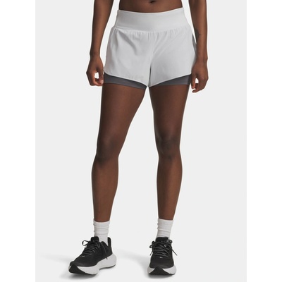 Under Armour Launch Pro 3In 2In1 Shorts Wmn Grey