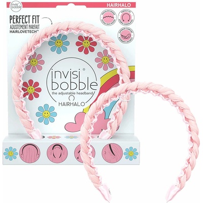 Invisibobble HairHalo čelenka do vlasů barva Nordic Breeze Midsommar Love