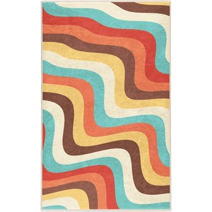 Mila Home Килим подходящ за пране 60x100 cm Summer in Havana - Mila Home (HKG-MMN-Colorful-004-60x100)