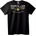 NOONEBRAND Тениска Байкер Гараж Ретро Мотор - 4XL, Black