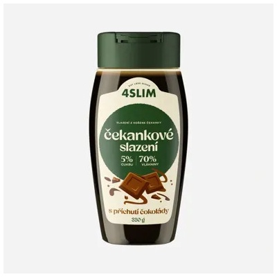 4SLIM Čakankové sladenie s príchuťou čokolády 330 g