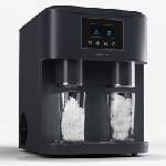 Klarstein Eiszeit Crush, машина за кубчета лед, 2 размера, натрошен лед (Crush Ice- ICE5- bl) (Crush Ice- ICE5
