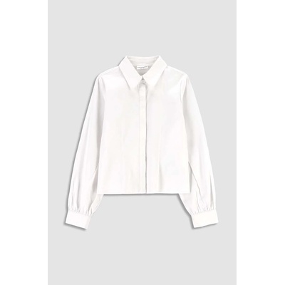Coccodrillo Детска памучна риза Coccodrillo в бяло (WC3140101EJG)