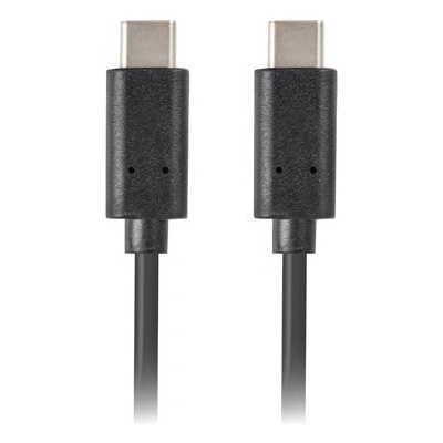 Lanberg CA-CMCM-10CU-0010-BK USB 2.0, USB-C M/M, 1m, černý