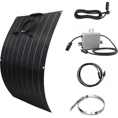 V-TAC zostava 6x100Wp a mikroinvertor 600W na balkón