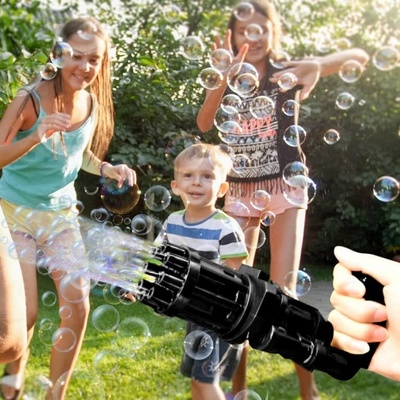Zaparkorun Bublinková pištoľ Bubble gun čierna