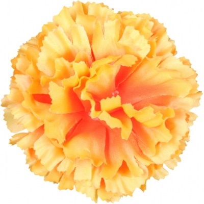 Karafiát KVET umelý oranžovo-žltý 9cm