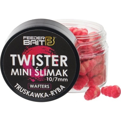FeederBait Mini Šlimak Wafters - Jahoda/Ryba