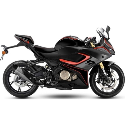 QJ motor SRK 125R Černá